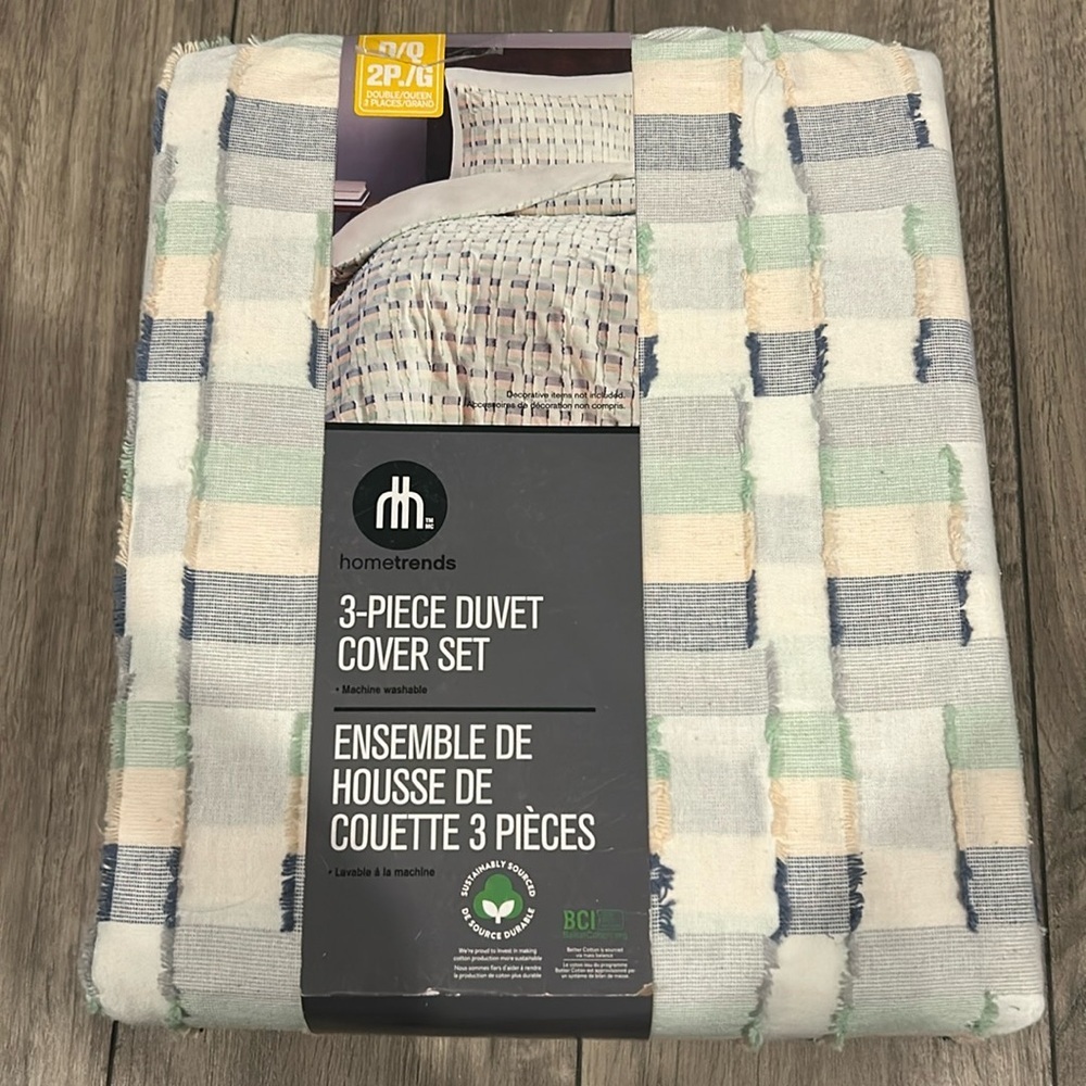 NEW 3-piece duvet cover set